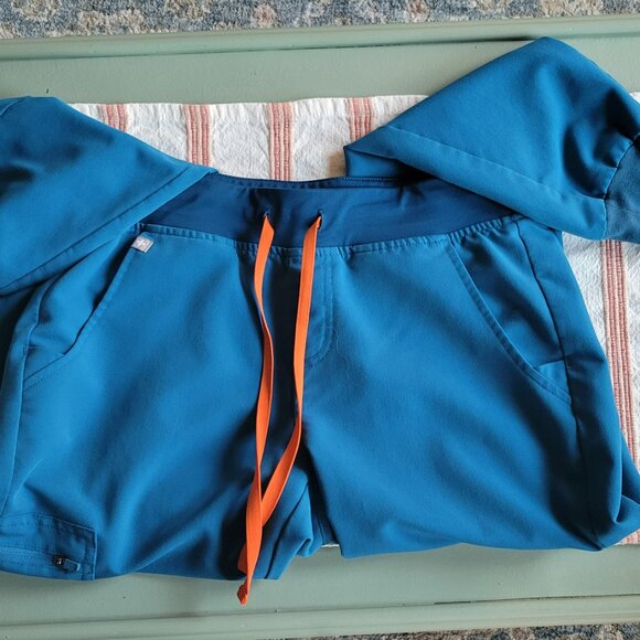 Alpine Blue Limited Edition FIGS Joggers - Picture 1 of 6